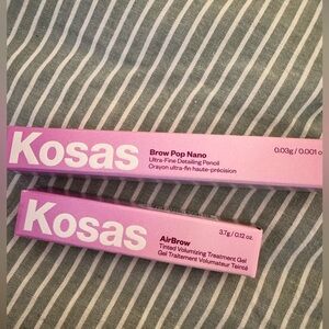 SOLD SOLD SOLD Kosas set Brow Pop Nano and AirBrow (soft brown) - sealed